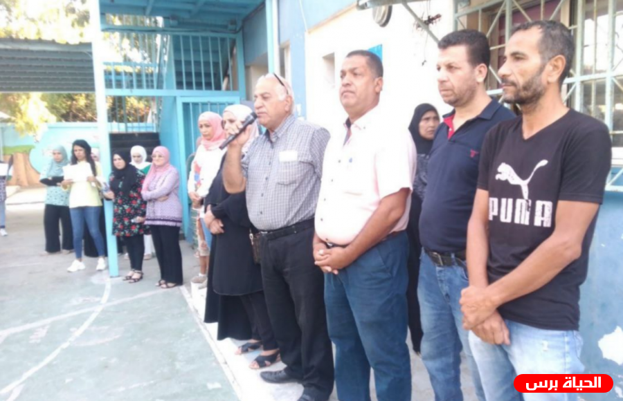 لبنان: أهالي مخيم برج الشمالي ينظمون وقفة للمطالبة ببناء مدرسة ثانوية